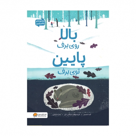 بالا روی برف پایین توی برف